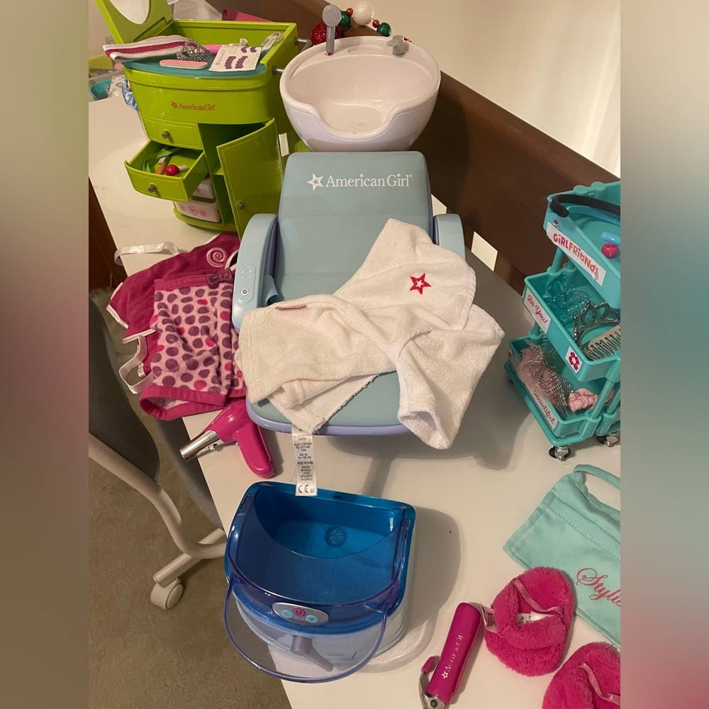 American Girl Salon Set